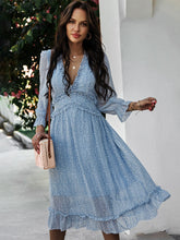 Afbeelding in Gallery-weergave laden, Sukienka letnia ,,Floral V Neck&quot;
