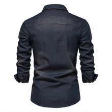 Afbeelding in Gallery-weergave laden, Brado katoenen denim overhemd
