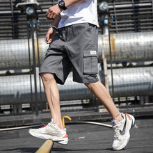 Afbeelding in Gallery-weergave laden, Streetwear shorts met zakken

