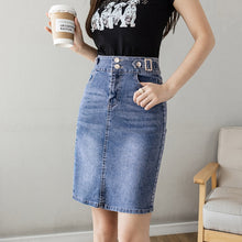 Afbeelding in Gallery-weergave laden, Timbaland knielange denim rok
