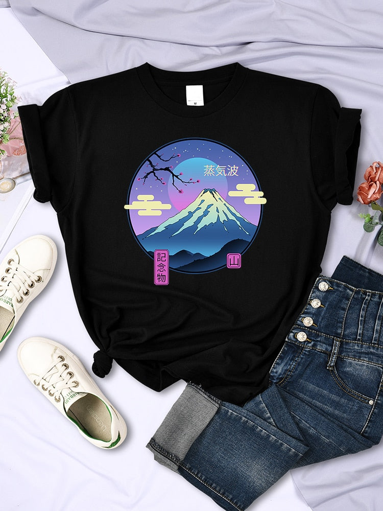 Damska koszulka Mountain