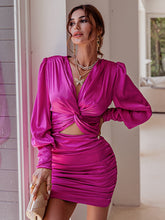 Afbeelding in Gallery-weergave laden, Sukienka wieczorowa ,, Chic lantern sleeve&quot;
